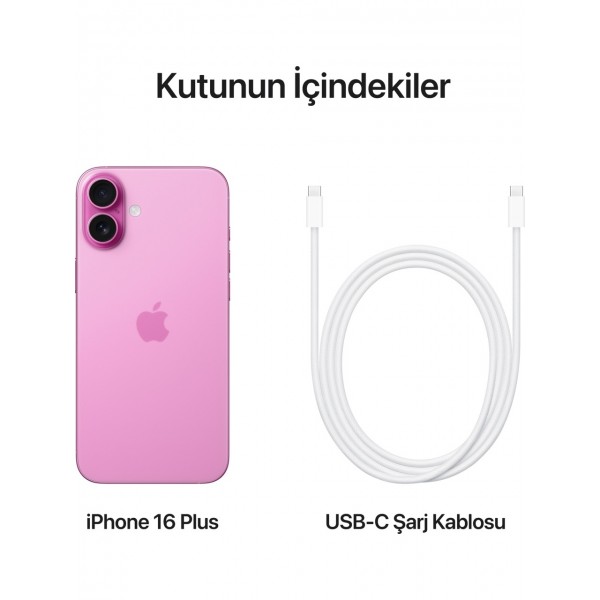 iPhone 16 Plus 512GB Pembe iPhone 16 Plus 512GB Pembe
